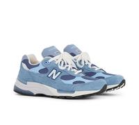 New Balance Unisexe Made in USA 992 en Gris/Bleu, Suède/Mesh, Taille 40.5 Large