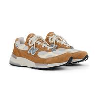 New Balance Unisexe Made in USA 992 en Marron/Beige, Suède/Mesh, Taille 44 Large