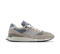 New Balance Unisexe Made in USA 998 Core en Gris, Cuir, Taille 45.5 Large