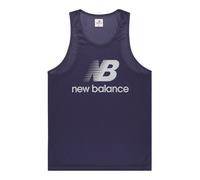 New Balance Unisexe Made in USA Logo Tank en Mauve, Poly Knit, Taille S