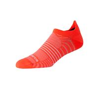 New Balance Unisexe Pro Run Tab Socks 1 Pair en Rouge, Nylon, Taille L