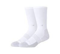 New Balance Unisexe Pro Training Cushion Crew Socks 2 Pack en Blanc, Nylon, Taille XL
