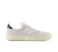 New Balance Unisexe T500 en Gris/Noir/Blanc, Cuir, Taille 38.5