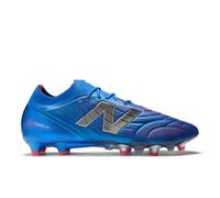 New Balance Unisexe TEKELA ELITE LOW LACED FG V5 en Bleu/Rouge/Gris, Taille 44 Large