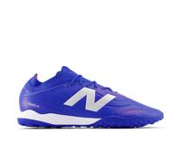 New Balance Unisexe Tekela Team Low Laced TF V5 en Blue/Red/Grey, Synthétique, Taille 42.5