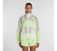 new balance Veste de sport jaune fluo / blanc, Taille M