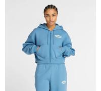 new balance Veste de survêtement 'Heritage' bleu clair / blanc, Taille XL
