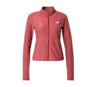 New Balance Femme Space Dye Full Zip en Rouge, Poly Knit, Taille L