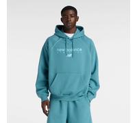 new balance Veste de survêtement 'Trackside' aqua, Taille S