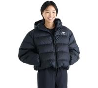New Balance Femme Boston Puffer Jacket en Noir, Polyester, Taille XL