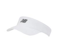 New Balance Unisexe Performance Visor V 2.0 en White, Polyester, Taille OSZ