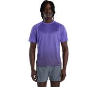 New Balance Viz-tech Short Sleeve T-shirt Violet S Homme