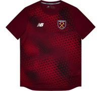 New Balance West Ham United Maillot Pre-Match Bordeaux M