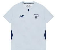 New Balance West Ham United Training Maillot Jr Gris/Bleu 128-137