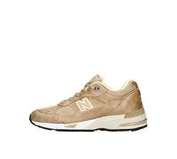 NEW BALANCE Women - Gold leather 991 Made in Uk sneakers - Number 39
