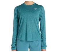 New Balance T-Shirt Manches Longues AthleticsFemme L Vert Foncé