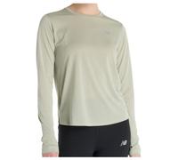 NEW BALANCE Athletics Ls W - Femme - Gris / Vert - taille S- modèle 2025