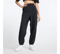 New Balance Women's Closed Hem Fleece Joggers Noir 8 (XS) Female