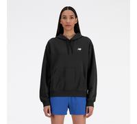 New Balance Women's French Terry Hoodie Noir 12 (M) Female