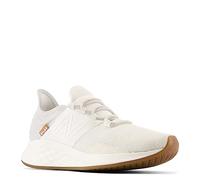 New Balance Women's Fresh Foam Roav V1 Running Shoe, Paper White/Gum, 8.5 Wide
