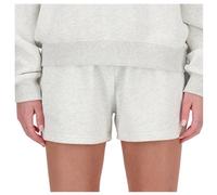 New Balance Sport Essentials French Terry Shorts Blanc XS Femme