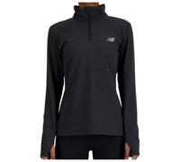 New Balance - Women's Sport Essentials Space Dye Quarter Zip - T-shirt de running - M - black heat