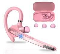 New Bee Oreillette Bluetooth sans Fil, 72Hs de Temps de Lecture | V5.1 Kit Main Libre Bluetooth avec Dual Mic Oreillette Bluetooth CVC8.0 Casques Bluetooth Mono Écouteur pour Affaires/Bureau