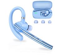 New Bee Oreillette Bluetooth sans Fil Kit V5.1 Main Libre Bluetooth Oreillette Double Mic ENC Cancellation 12 Hrs D'autonomie en Conversation Continue pour La Conduite/Le Bureau