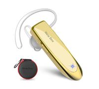 New Bee Oreillette Bluetooth sans Fil V5.0 Main Libre Doré