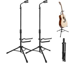 New Bee Support de Guitare Stand Guitare Pliable | Stable et Robuste, Pour Guitares Électriques, Acoustiques, Classiques