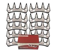 NEW Beiyuan Series Monsoon 2022 4 embouts 4,5 mm d'épaisseur type BB droit. Universels pour aiguilleuses Folk, Heiniger, Beiyuan, Oster, Lister, Supershear, liscop, etc. (10)