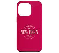 New Bern North Carolina Modern - New Bern NC Coque pour iPhone 13 Pro