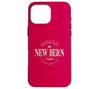 New Bern North Carolina Modern - New Bern NC Coque pour iPhone 16 Pro Max