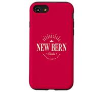 New Bern North Carolina Modern - New Bern NC Coque pour iPhone SE (2020) / 7/8