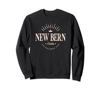 New Bern North Carolina Modern - New Bern NC Sweatshirt