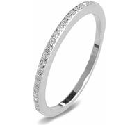 New Bling 9NB-0291 52 Bague pour femmes en argent avec pierres de zirconium - argent - 25 pierres de zirconium - taille 52 - Argent