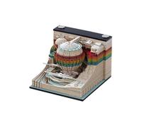 New Block Calendar 3D Notepad Block Memo Pad Decorative Valentine's Day Gift