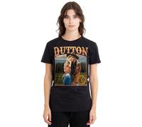 new boundary designs, inc. Yellowstone Beth Dutton Thoughts Ladies T Shirt, Noir, M Femmes