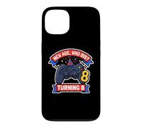 New Boys Age Who Dis Turning 8 Funny Gamer 8th Birthday Coque pour iPhone 13