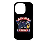 New Boys Age Who Dis Turning 8 Funny Gamer 8th Birthday Coque pour iPhone 14 Pro