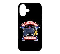 New Boys Age Who Dis Turning 8 Funny Gamer 8th Birthday Coque pour iPhone 17