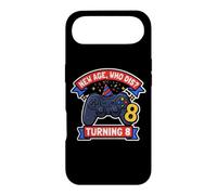 New Boys Age Who Dis Turning 8 Funny Gamer 8th Birthday Coque pour iPhone Air