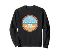 New Brighton State Beach, Californie, Californie, Beach Lover Waves Sweatshirt