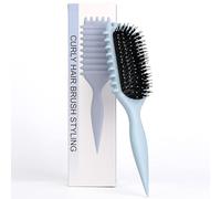 New Brosse à Cheveux Bouclés Curl Defining Brush Brosse Définition Boucles, pour peigner et définir les hair (B)