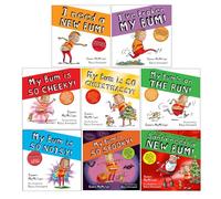 New Bum Series 8 Books Collection Set by Dawn McMillan (Santa Needs a New Bum, I Need a New Bum, I've Broken My Bum, My Bum is SO CHEEKY!, My Bum is SO CHRISTMASSY!, My Bum is on the Run & More)