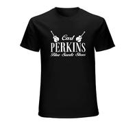 New Carl Perkins Blue Suede Shoes Rock Icon Mens T Shirt Size XXL