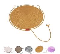 New Celery Pets Cat Scratcher Mat, Clawloom Dual Scratching Pad, 17”/20” Reversible Durable Cardboard Scratcher for Indoor Cats (Brown)