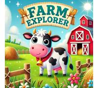 New Children's Animal Picture and Colouring Book Adventure - Farm Explorer: Cute Edition
