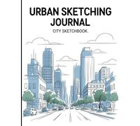 New City Sketchbook: New City Sketchbook Cover, 122 Pages, 8.5 x 11 Page Size, 120 Blank Pages, Beautiful Urban Sketching Drawing Simple City Cover Sketchbook.