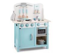 New Classic Kitchenette - Bon Appétit - DeLuxe bleu cuisine de jeu en bois 11063